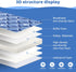 33x 20 inches- Baby Bassinet Mattress Firm Support and Comfort Premium Foam,Noiseless and Odorless,Hypoallergenic Small