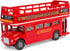 London Double Decker Bus Open Top - Red Motormax 76008 - 4.75" Diecast Model Toy Car