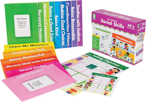 Key Education Publishing Social Skills File Folder Game: 9.5" x 2.88"