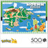 Buffalo Games - Pokémon - Hoenn Region - 500 Piece Jigsaw Puzzle for Adults Challenging Puzzle Perfect for Game Nights - Finished Puzzle Size is 21.25 x 15.00