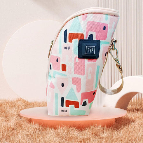 ZEXKENS Transportable Tepid Milk Container Warmer Bag Electric USB Powered Protect Feeding Electric Bottle
