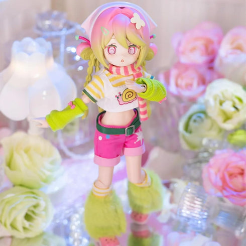 20cm Pet-1pc) CALEMBOU BJD Blind Box, Electronic Cute Pet Series Ball Jointed Doll, Kawaii Dress Up Doll with Joints