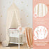 jiangcha Princess Bed Canopy for Girls - Crib Canopy for Bed - Mosquito Net for Bed, Kids Bed Canopy with Princess Room