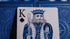 Bicycle Odyssey Playing Cards in Blue