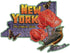 Wendy Gold New York Shaped Mini Puzzle, 100 Pieces, 8” x 9.75” – Die-Cut Jigsaw Puzzle Featuring Art by Bestselling Artist Wendy Gold – Makes a Great Gift Idea