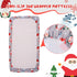 Cozy 52x28 inches Christmas Crib Sheets Boy, Baby Sheets Fitted Crib Christmas Sheets Breathable Fits Standard Size