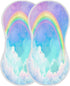 YEGAME Set 1 11 22 Inch Muslin Baby Burp Cloths of - Rainbow Super Absorbent Cotton Burping Rags Soft Baby Washcloths