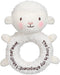 Little Sheep Lamb Stuffed Animal Plush Snuggle Toy, Embroidered Religious Gifts for Boys Girls Baby Showers Nursery