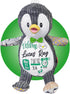 Personalized Baby Stats Penguin Plushie - Birth Announcement Stuffed Animals - Personalized Baby Keepsake Birth