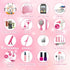 Set, 3-8 RedCrab Kids Beauty Salon Toy Girls Salon Hair Stylist Pretend Makeup Kit Includes Kids Hair Dryer, Comb