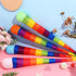 8 26 Inch Leyndo Pcs Throw and Catch Balls with Rainbow Tail, Fun Colorful Sports Comet Balls Playground Toys