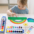 36 Pack Set, 8 Watercolor Paint Washable Watercolor Paint Bulk for Kids, Water Color Paint with Paint Brushes, Ideal