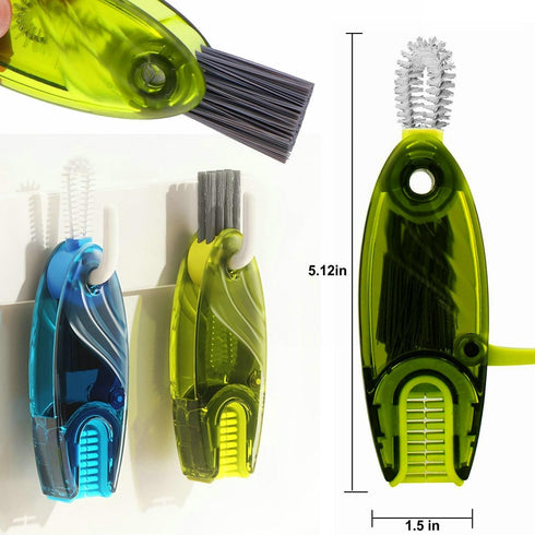 4 1 Set in Cup Lid Cleaning Brush Multifunctional Bottle Brush Cleaner Tiny Bottle Cup Lid Brush Straw Cleaner Tools