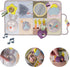 13 3D Taf Toys Newborns & Toddlers Busy Board with Music & Lights Montessori Activities Baby Safe Mirror, Activities