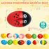 15PCS POPLAY Egg Shakers, Maracas for Kids Musical Instruments for Babies Hand Percussion Shakers Musical Eggs