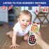 My Remote, My Program Baby Remote Control Toy, 20 Unique Learning Buttons, BPA Free, Plays Baby Music