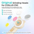 C50 10 10 Trimmer Set COSLUS Original Baby Electric Nail File Replacement Pads, Grinding Heads + Buffer Pads, Gentle