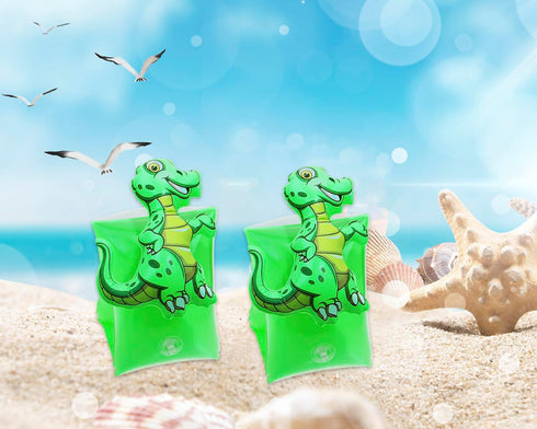 Swim Arm Floats Penta Angel - 2Pcs PVC Cartoon Inflatable Arm Bands for Summer Pool Beach Fun
