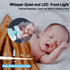 SCAIKTIG Trimmer 6 Baby Nail Electric, Low Noise Newborn Safe Nail Clipper Kit with Light and Replaceable Grinding