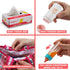 14 Pack Set Set Baby Doll Accessories, Baby Doll Feeding and Caring Includes Diaper Bag, Doll Diapers, Magic Bottle
