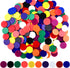 Coopay 300 Pieces Plastic Learning Counters Disks in 10 Colors for Math Practice and Poker Chips, 1 Inch