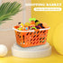 2pcs NUOBESTY Mini Toy Shopping Basket Kids Grocery Basket with Handles Easter Eggs s for Kids Toddlers Party Favors
