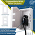 Baby Safety Outlet Cover BOX, 2 Pack Double Lock for Toddler Proofing, Easy Install with Extra Space for Plugs