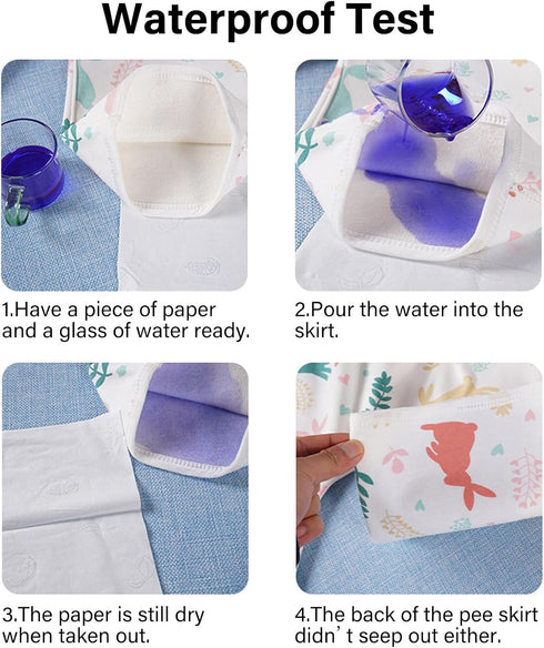 Waterproof Diaper Pants for Baby Kids, Absorbent Toddler Potty Training Soft & Comfortable Pants Boys and Girls Use