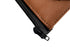 Baby Stroller Leather Armrest Handle Cover for Uppababy Vista V1/V2, Brown Bumper Sleeve