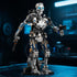 Set Teens14+ SATHIBI Mechanical Halloween Skull Robot Building for Adult,Horror Gothic Skull Alien Model for Home