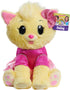 EK World Kate's 7-inch Cat Rosie Plush Stuffed Animal - Unicorn - Soft Fabric - Rainbow Skirt