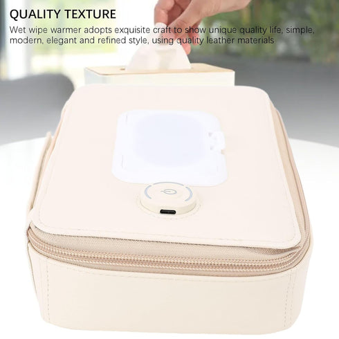 generic USB Baby Wipes Warmer Dispenser: Constant Temperature Heating for Wet Wipes, Portable for Car Travel and Home