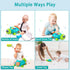 6 12 7 8 9 10 11 1-2 Ussybaby Baby Crawling Toys to Months, Infant Turtle Musical Toys with Phone Hand DrumBaby Months