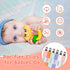 Babygoal Girl Pacifier Clips, 6 Pack Solid Color Holder Clips for Most Pacifier Styles, Baby Gift 6MP23
