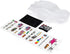 SummitLink Custom Body Clear Unpainted with Stickers for 1/10 Scale RC Car or Truck (Truck not Included) STB-C-01