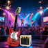 HJPLPXH Set, Rock Guitar Interactive Building Block Creative Construction Model Toy with Display Stand, DIY Collectible