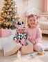 17-Inch 3+ 4 5 6 7 8 9 BABESIDE Baby Doll Girl - Soft Body Realistic Baby Doll with Blue Eyes and Cow Outfit
