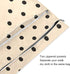 Haskirky 2 Netural Polka Dots Pcs Cloth Diaper Wet Dry Bags,Waterproof and Washable Bag for Travel Reusable Wet Bag
