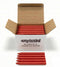 Craytastic! Bulk Unwrapped Crayons Box of 52 (RED) for Crafting, Parties, Kids