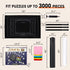 3000 2000 1500 1000 Jigsaw Puzzle Mat Roll Up - Pieces Puzzel Matte, Black Felt Roll-Up Puzzles Felt Save Mats Trays