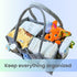 SAVUK Baby Diaper Caddy Organizer Portable Newborn Shower Basket Gifts Storage Changing Wipes Bag Car Nursery Infant