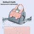 ODUODU Stylish Diaper Bag for Moms Waterproof On-The-Go Baby Travel Must-Have Bag with Stroller Hook (Green)
