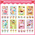 24 Summer Sheets Make-a-face Stickers, Make Your Own Ice Cream Mix and Match Sticker Sheets DIY Ice Cream Stickers