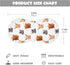 KEIGE 4Pcs Girls,11x22in,A110859 Cute Highland Cow Pattern Burp Cloth,Unisex Large Absorbent Soft Cotton Muslin Burping