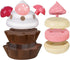 Set Playset 3+ Hape Strawberry Dessert | Pretend Play Toy Food for Kids, for Children Ages Years