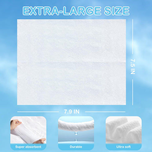 6 Packs (600 Count) HAPPY BUM Dry Baby Wipes Sensitive Skin Unscented Soft Travel Wipes for Newborn Face Hands