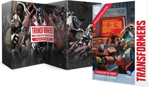 Transformers Roleplaying Game: Beacon Of Hope Adventure & GM Screen for 1st - 2nd Level Players