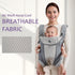 Strap,4-in-1 Summer,Compact 0-3 Ergonomic Baby Carrier with Adjustable Newborn to Toddler Carrier,Breathable Mesh Baby