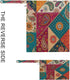 Haskirky 2 Tribal Patchwork Kantha Pcs Cloth Diaper Wet Dry Bags,Waterproof and Washable Bag for Travel Reusable Wet