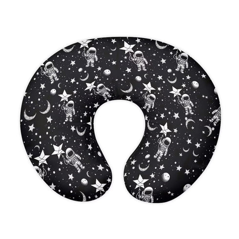 Kathyboom Astronaut Nursing Pillowcase for Baby Boys Girls, Super Soft Breastfeeding Pillowcase for
